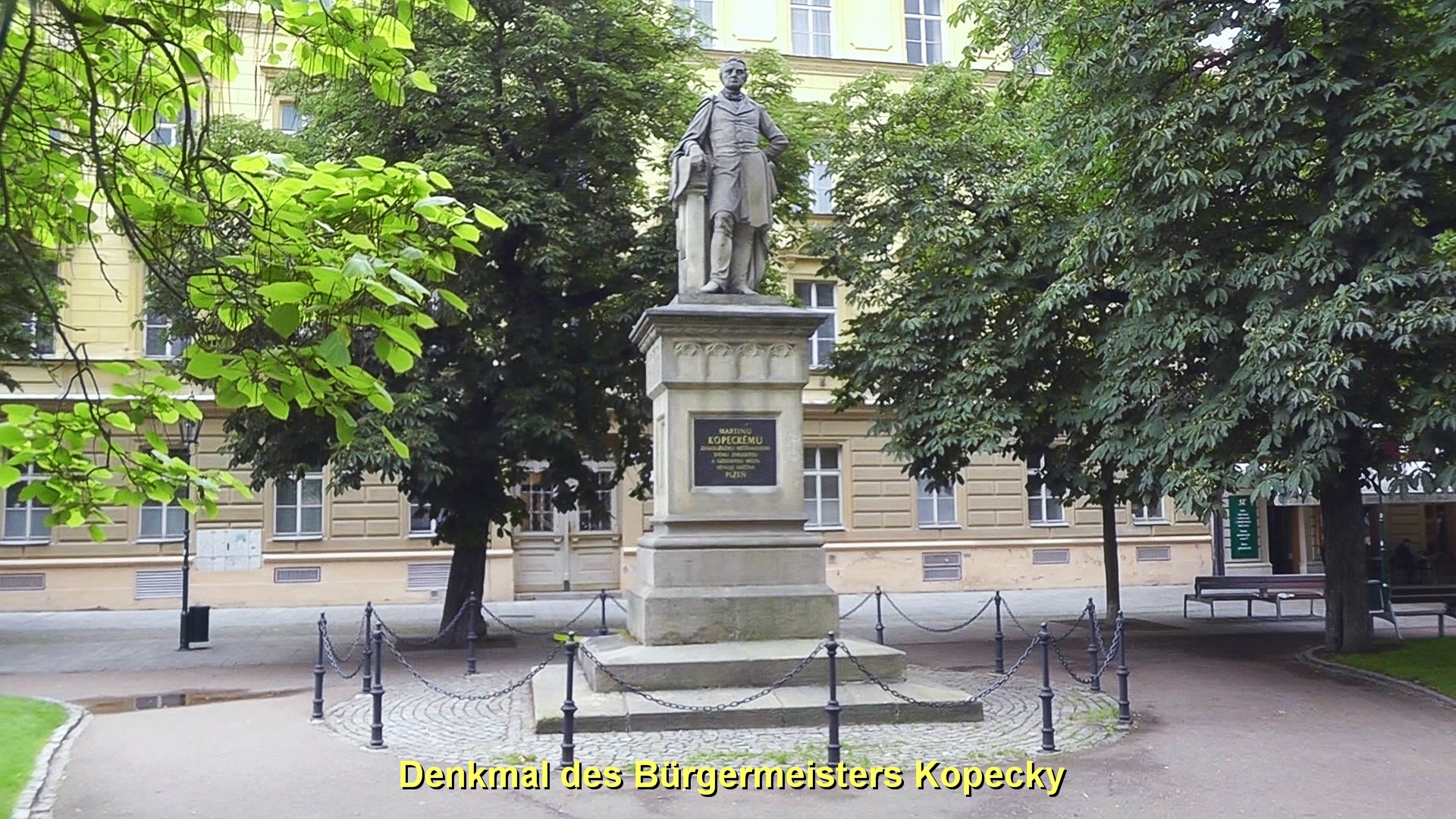 Pilsen Denkmal Brgermeister Kopecky
