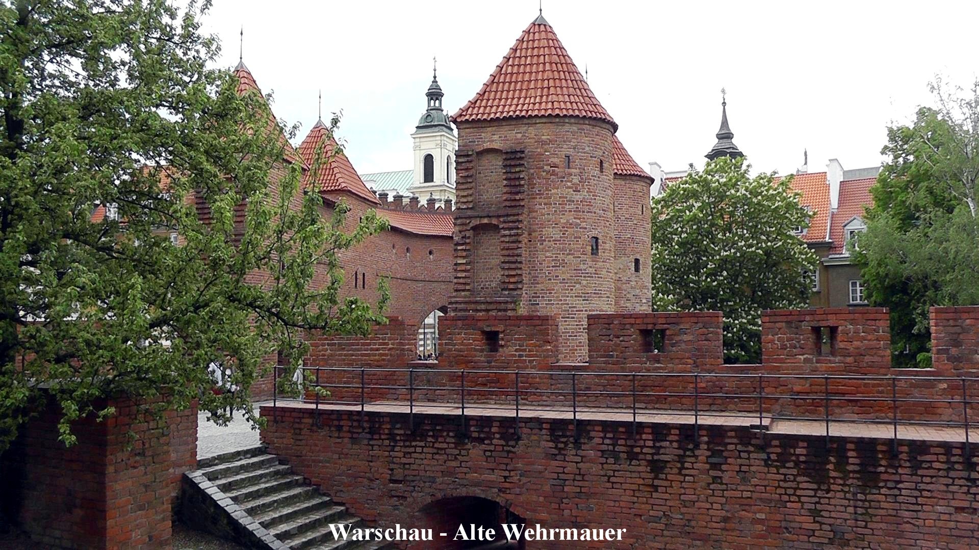 Warschau Altstadt Wehrmauer