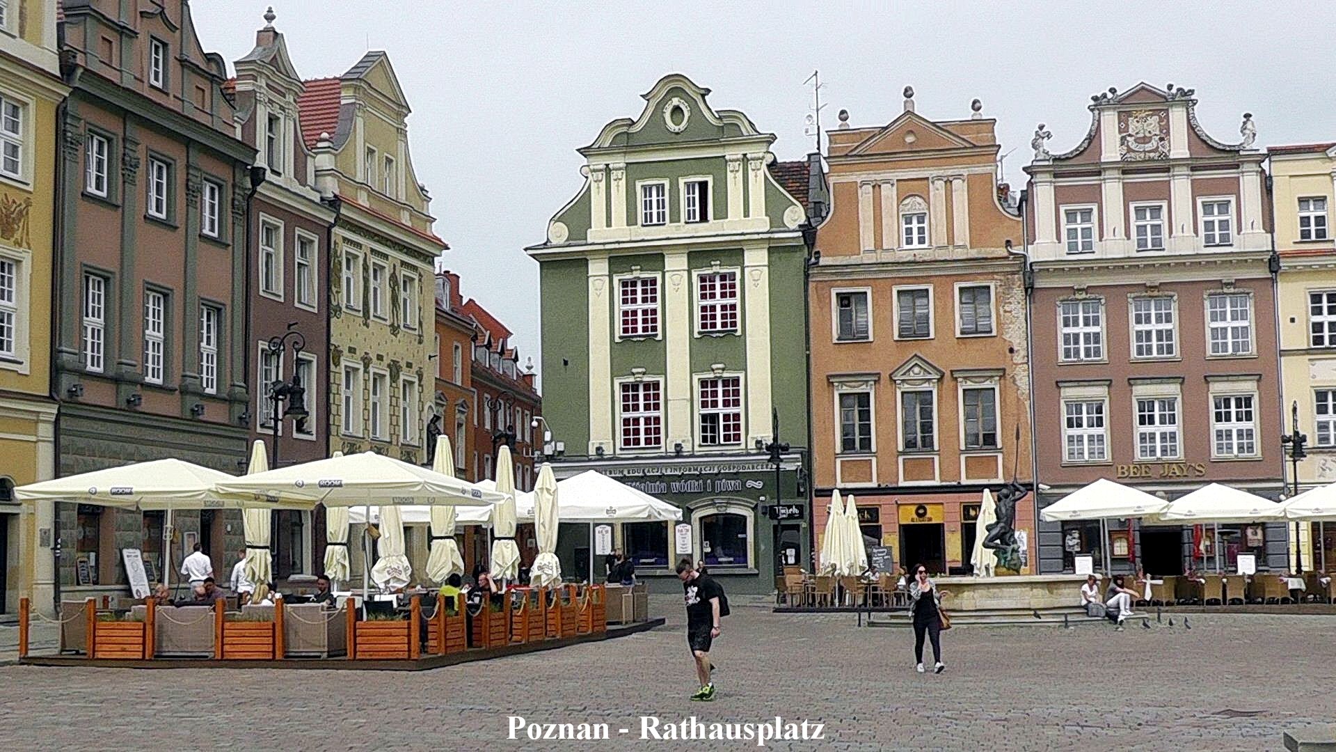 Poznan Rathausplatz