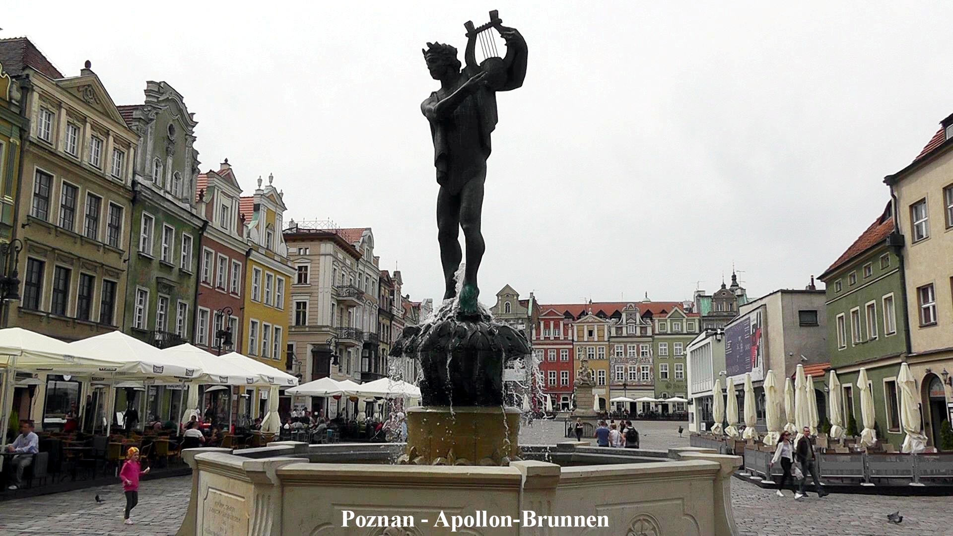 Poznan Apollon-Denkmal